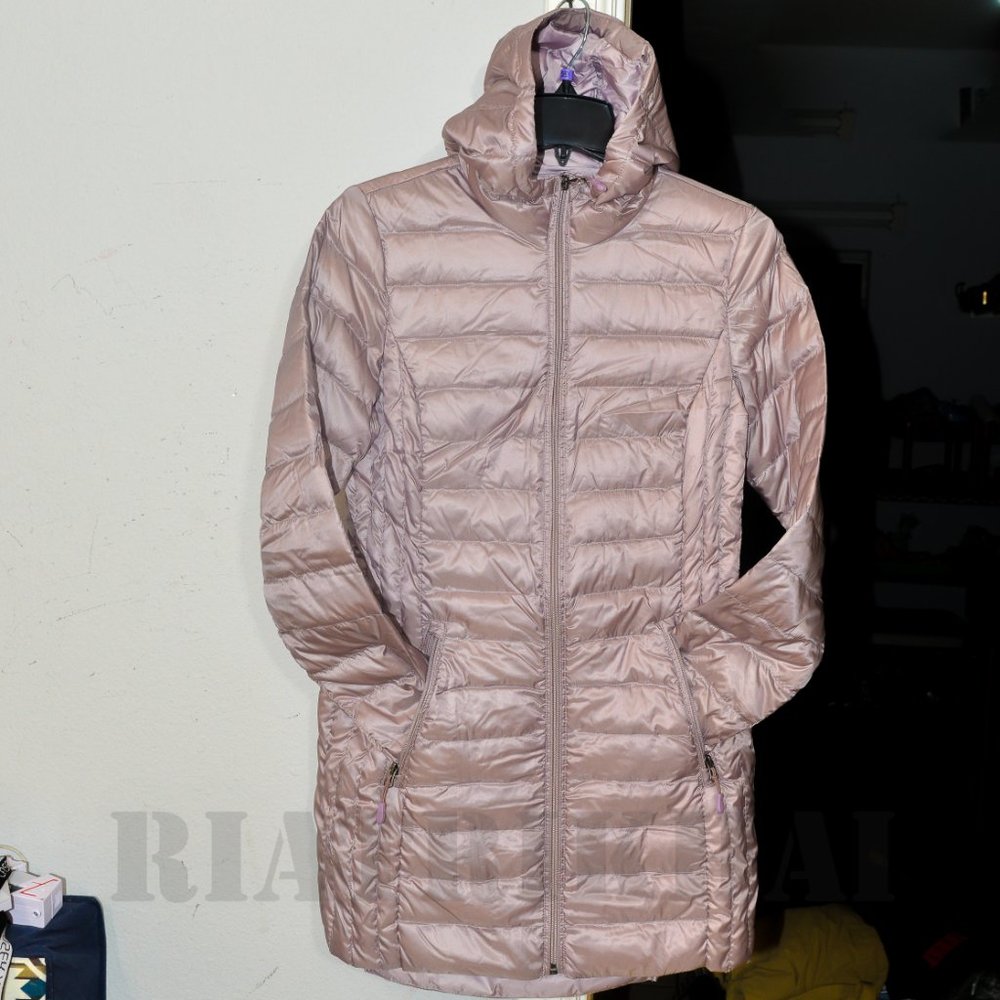 Pink ladies' Lightweight Down Jacket Aventure - Picture 4 of 8
